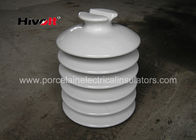 Aisladores blancos de la porcelana de HIVOLT 36kV, aisladores de alto voltaje de la porcelana