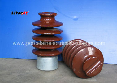 Aisladores eléctricos estándar de la porcelana del IEC, aislador del poste del Pin 27KV