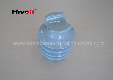 Aisladores de alto voltaje del poste, aisladores eléctricos de la porcelana 3 años de garantía