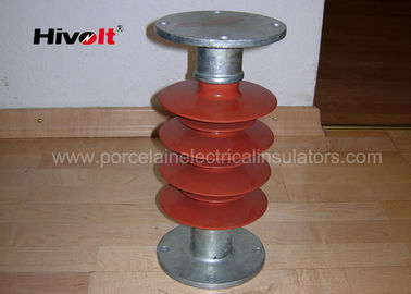 color rojo del aislador del poste de la estación de la goma de silicona 35kV para las piezas del interruptor