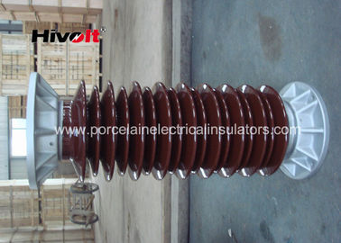 funcionamiento mecánico excelente de los aisladores de la base del hueco del color de 110KV Brown