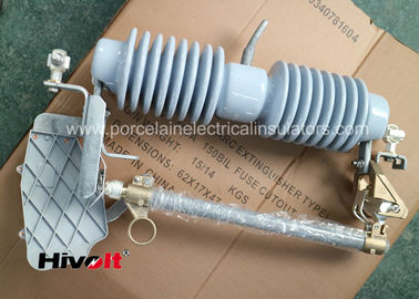Recorte de alto voltaje del fusible del color gris con el conector grande HFC-35AL-1 del perno de ojo