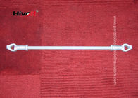 Aislador largo compuesto eléctrico HFS-35/70 de la tensión del individuo del aislador/de la fibra de vidrio de Rod