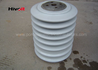 Aisladores del poste de la porcelana con los partes movibles de acero, color del gris del aislador del poste del autobús