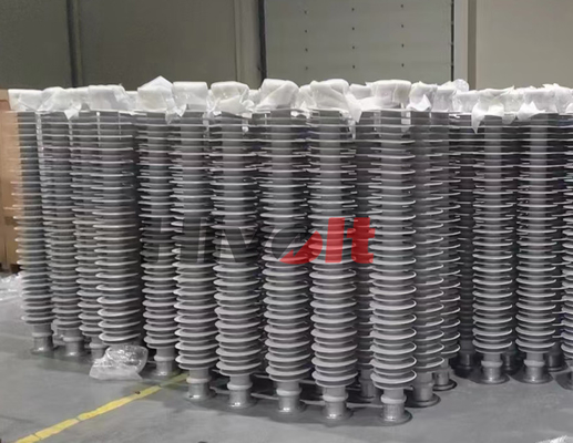 100 kV-1000 KV Estación de voltaje de punción de frecuencia de potencia aisladores de postes para alta tensión