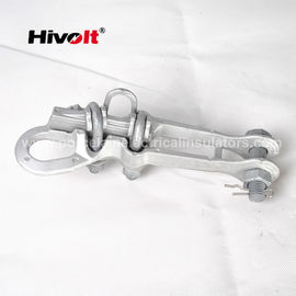 Línea de transmisión anti de la corrosión fuerza mecánica N/A de la abrazadera de aluminio del hardware