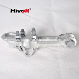 Línea de transmisión anti de la corrosión fuerza mecánica N/A de la abrazadera de aluminio del hardware