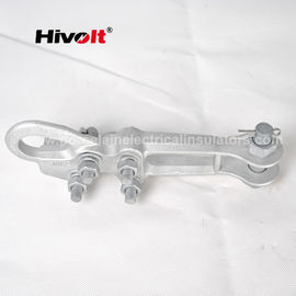 Línea de transmisión anti de la corrosión fuerza mecánica N/A de la abrazadera de aluminio del hardware