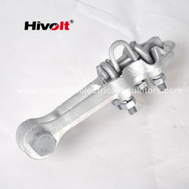 Línea de transmisión anti de la corrosión fuerza mecánica N/A de la abrazadera de aluminio del hardware
