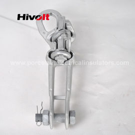 Línea de transmisión anti de la corrosión fuerza mecánica N/A de la abrazadera de aluminio del hardware