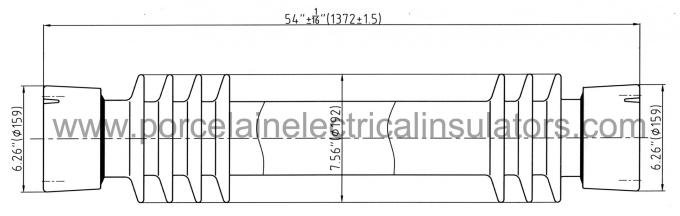 Aislador del poste de la estación TR288
