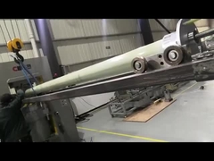 Proceso de producción de aislantes para postestaciones de polímeros