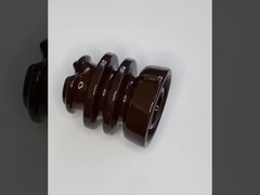 ANSI Estándar 55-4 Aisladores tipo pin Color marrón con esmalte libre de radio