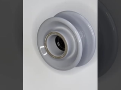 Estándar ANSI 56-2 aislador de pinos de porcelana 33kv con esmalte semiconductor